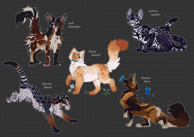 Custom on a pre-existing lineart